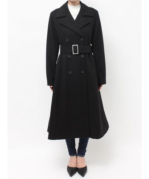 GYDA（ジェイダ） コート チェスターコート ベルト付タイトエコファー