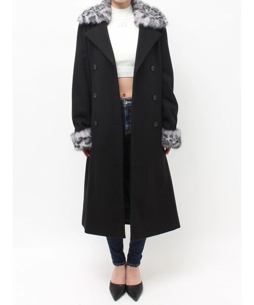 GYDA（ジェイダ） コート チェスターコート ベルト付タイトエコファー