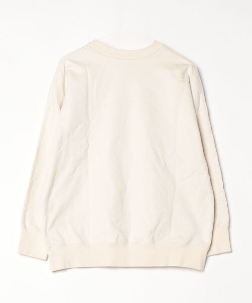 「conges payes ADIEU TRISTESSE」 スウェットカットソー - ベージュ レディース_画像2