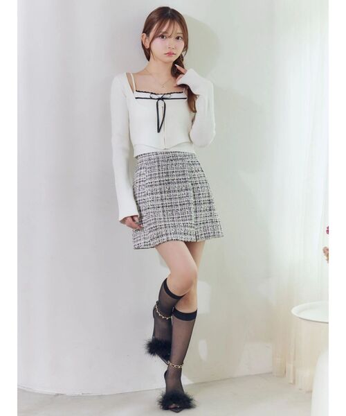 EATME（イートミー） ニット セーター バイカラーキャミニット