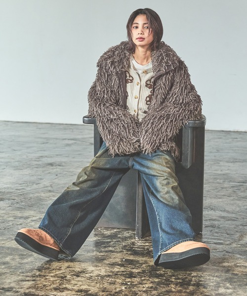 PAGEBOY（ページボーイ） ブルゾン FREE ベージュ レディース