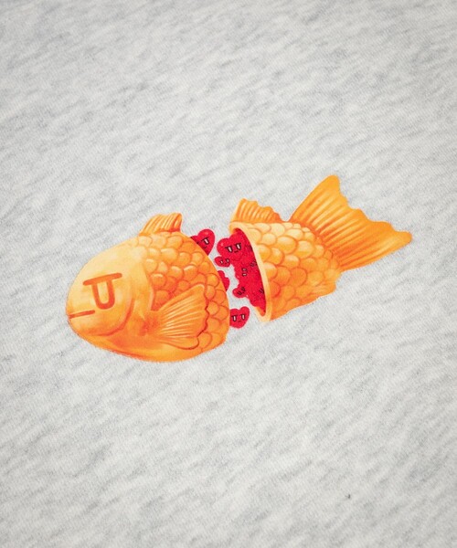 「FREAK'S STORE」 スウェットカットソー LARGE グレー レディース_画像5