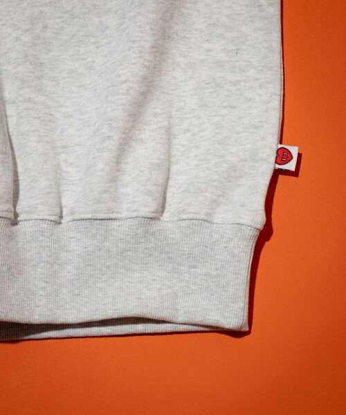 「FREAK'S STORE」 スウェットカットソー LARGE グレー レディース_画像8