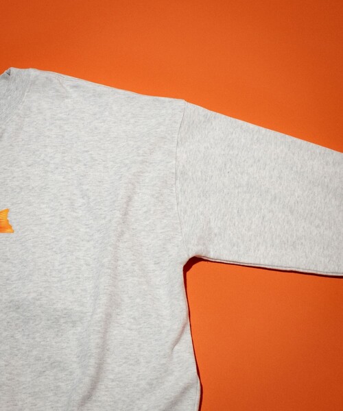 「FREAK'S STORE」 スウェットカットソー LARGE グレー レディース_画像10