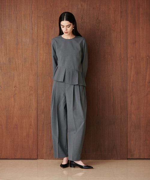 「N.O.R.C」 パンツ S チャコール レディース_画像4