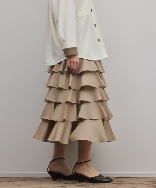 Diagram ロング スカート ティアードフリルスカート : ZOZOTOWN Yahoo