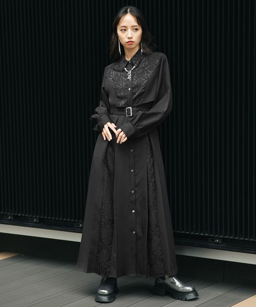 HARE（ハレ） 長袖ワンピース FREE ブラック レディース : ZOZOTOWN  