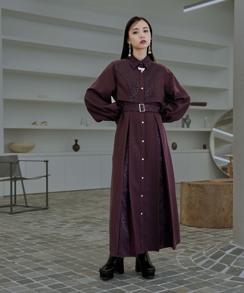 HARE（ハレ） 長袖ワンピース FREE ブラック レディース : ZOZOTOWN  