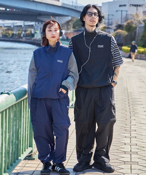 ffein ナイロンベスト LARGE ブラック メンズ : ZOZOTOWN Yahoo!店