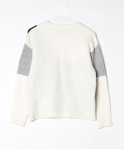 「EMODA」 長袖ニット FREE ベージュ レディース_画像2