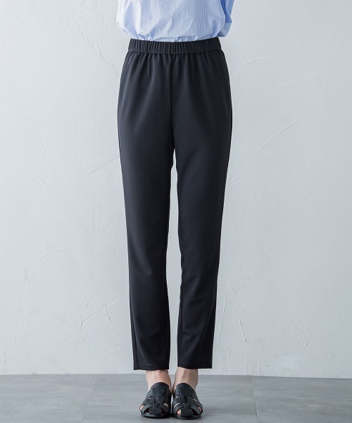 「LAUTREAMONT」 スラックス 9号 ブラック レディース_画像3