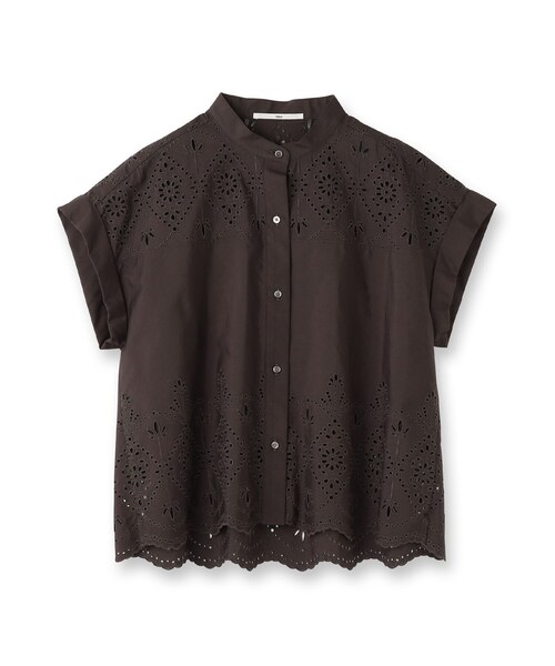 TICCA（ティッカ） ブラウス シャツ レースフレンチシャツ レディース