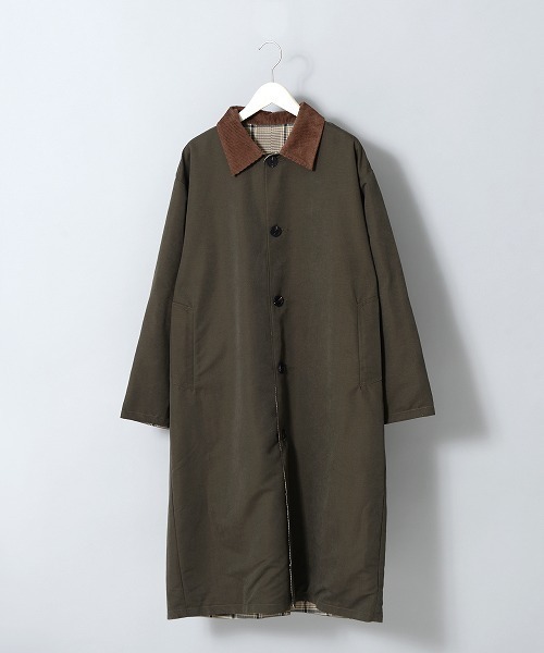 「Revo.」 ステンカラーコート LARGE ブラック メンズ_画像2