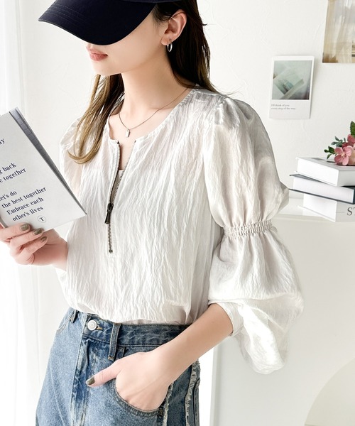 「classicalelf」 ブルゾン LARGE ベージュ レディース_画像2