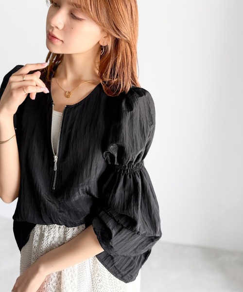 「classicalelf」 ブルゾン LARGE ベージュ レディース_画像4