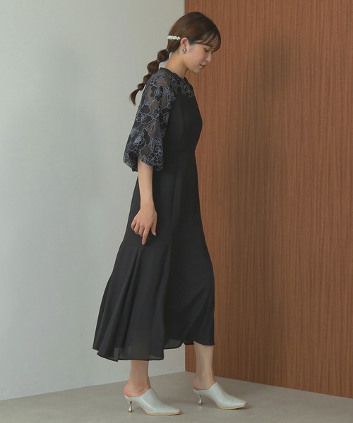 Kana 7分袖ワンピース M ブラック レディース : ZOZOTOWN Yahoo!店