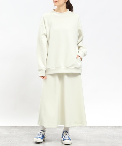 「GLOBAL WORK Smile Seed Store」 ロングスカート X-LARGE チャコール レディース_画像2