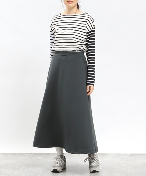 「GLOBAL WORK Smile Seed Store」 ロングスカート X-LARGE チャコール レディース_画像8