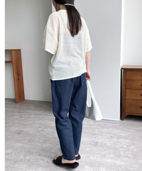 「reca」 デニムパンツ FREE ネイビー レディース_画像3