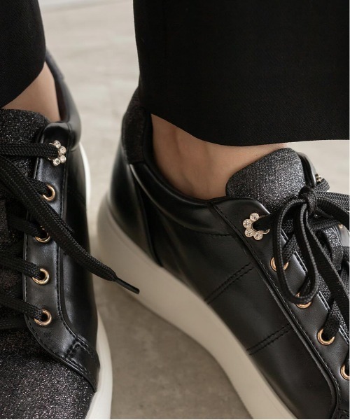 「RANDA」 ローカットスニーカー M アイボリー レディース_画像8