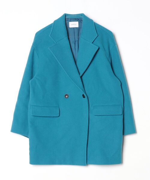 SHIPS any 「SHIPS any」 チェスターコート 36 ブルー レディース