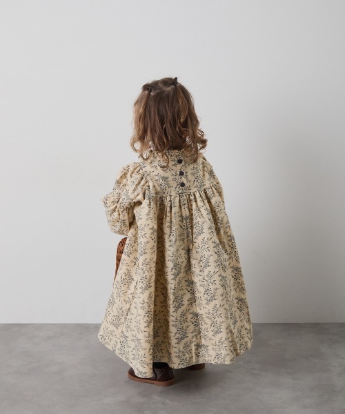 「riziere」 「KIDS」長袖ワンピース 90 ダークブルー キッズ_画像4