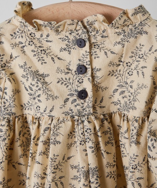 「riziere」 「KIDS」長袖ワンピース 90 ダークブルー キッズ_画像9