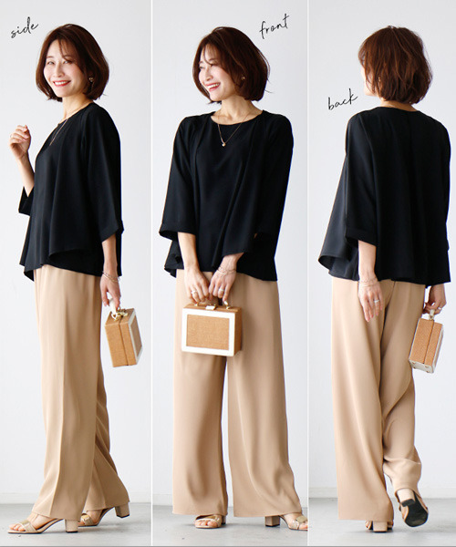 「Ehre style」 カーディガン FREE グレー レディース_画像4