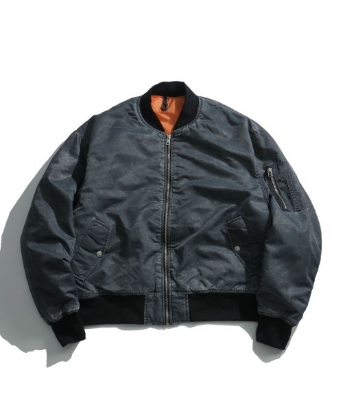 NOIZY ma1 ma-1 Vintage heavy nylon twill MA-1 メンズ レディース