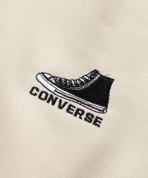 「CONVERSE」 ジャージブルゾン LL グレイッシュベージュ メンズ_画像6