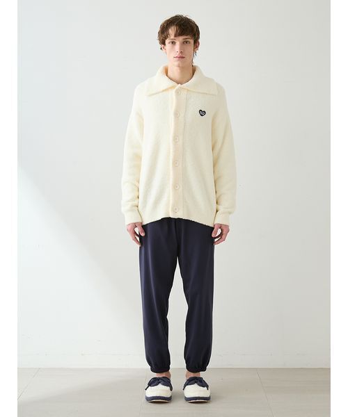 gelato pique（ジェラートピケ） パジャマ 「HOMME」裏毛ハートロゴ