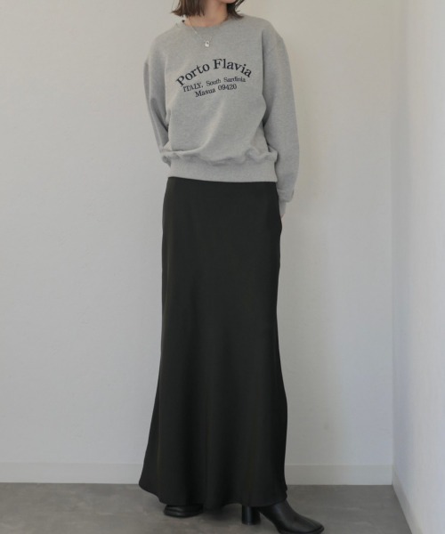 「Reurie'」 フレアスカート FREE ブラウン レディース_画像5