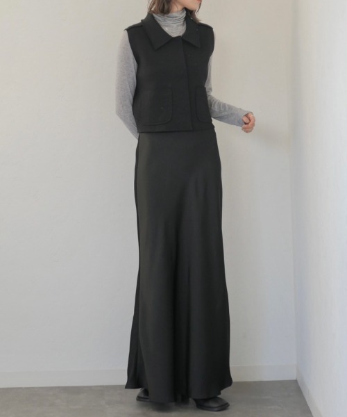 「Reurie'」 フレアスカート FREE ブラウン レディース_画像9