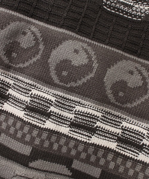 「SEQUENZ」 長袖ニット X-LARGE ブルー メンズ_画像4