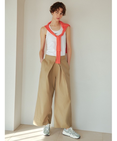 「emmi」 チノパンツ 0 ベージュ レディース_画像7