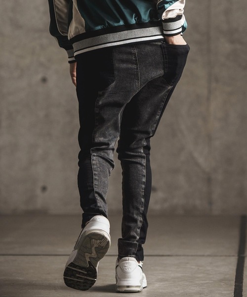 「GLIMCLAP」 デニムパンツ M インディゴブルー メンズ_画像5