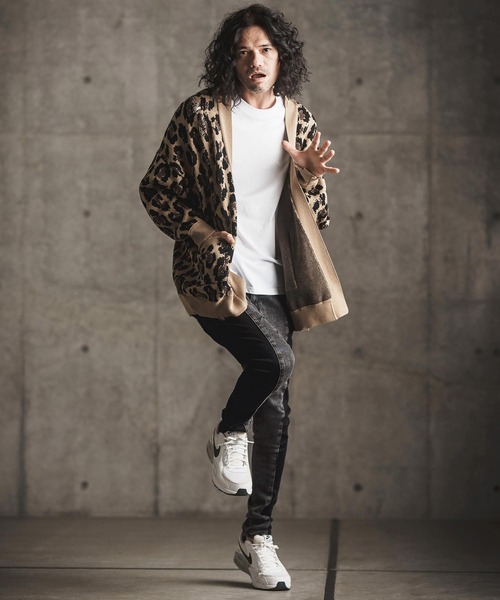 「GLIMCLAP」 デニムパンツ M インディゴブルー メンズ_画像7