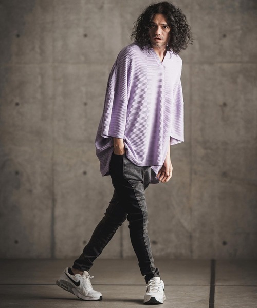 「GLIMCLAP」 デニムパンツ M インディゴブルー メンズ_画像9