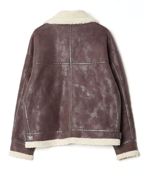 「THISIS」 「HALHAM」ブルゾン MEDIUM ブラウン メンズ_画像2