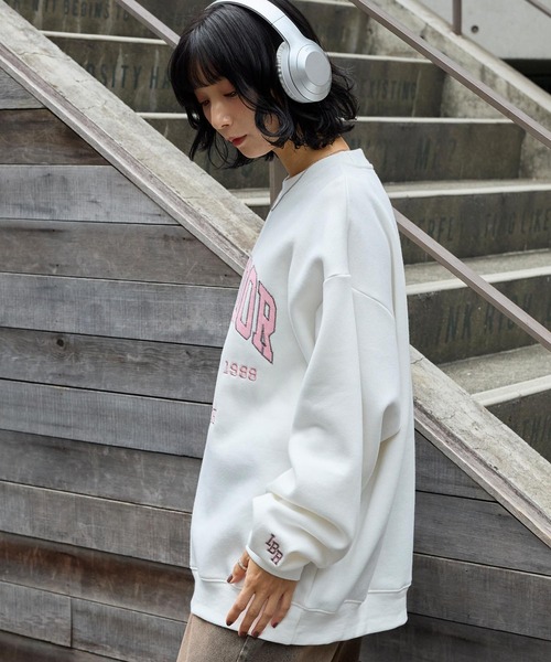 「Labrador Retriever」 スウェットカットソー L ダークブラウン メンズ_画像4