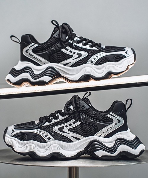 CALIFORNIA OUTFITTERS スニーカー 1D68-SZ メタリック ボリューム