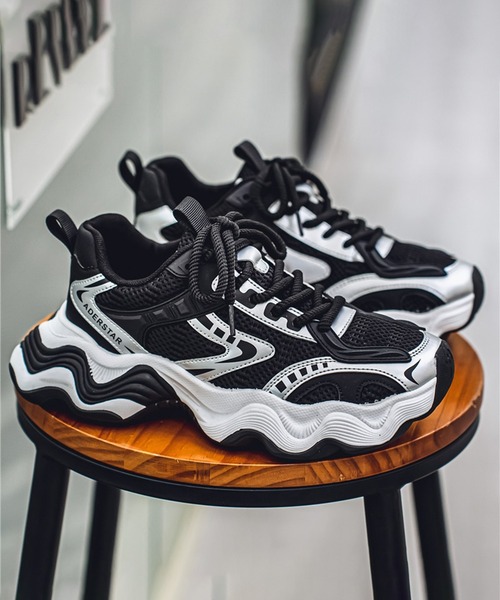 CALIFORNIA OUTFITTERS スニーカー 1D68-SZ メタリック ボリューム