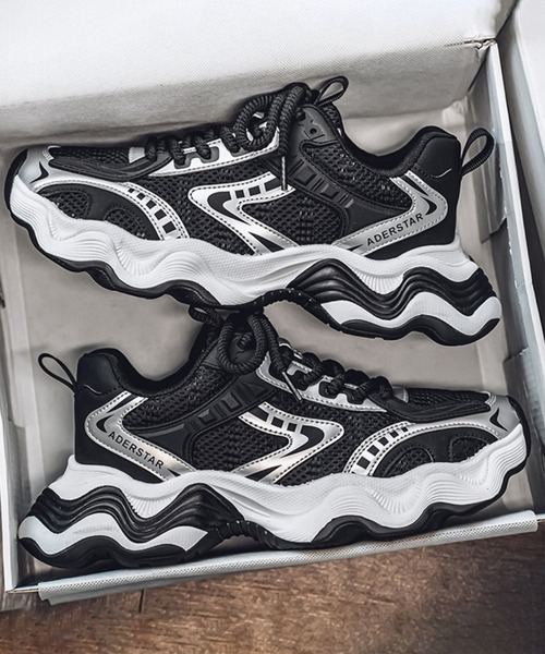 CALIFORNIA OUTFITTERS スニーカー 1D68-SZ メタリック ボリューム