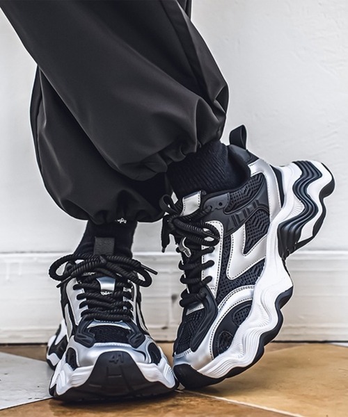 CALIFORNIA OUTFITTERS スニーカー 1D68-SZ メタリック ボリューム