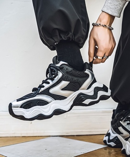 CALIFORNIA OUTFITTERS スニーカー 1D68-SZ メタリック ボリューム