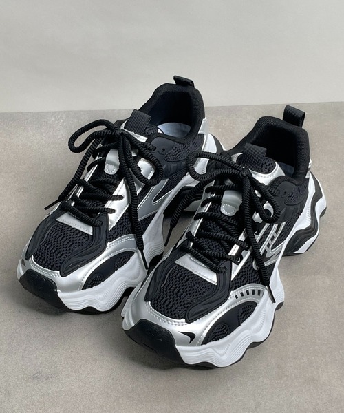 CALIFORNIA OUTFITTERS スニーカー 1D68-SZ メタリック ボリューム