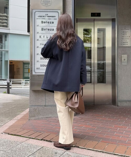 「fredy emue」 コーデュロイパンツ 38 イエロー レディース_画像4