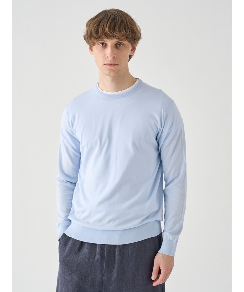 JOHN SMEDLEY（ジョンスメドレー） セーター ニット クルーネック長袖 