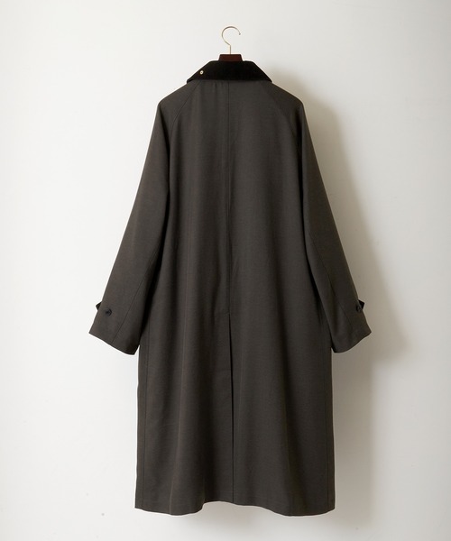 「EMMA CLOTHES」 ステンカラーコート M グレー メンズ_画像7