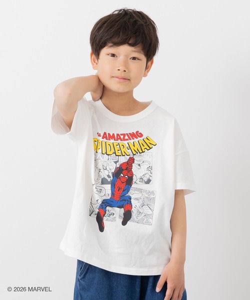 MARVEL（マーベル） tシャツ 「スパイダーマン」半袖Tシャツ キッズ 